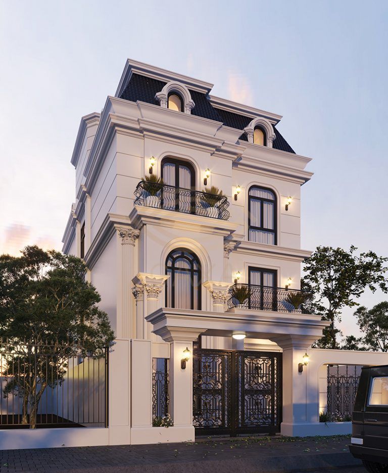 Biệt thự tân cổ điển 3 tầng