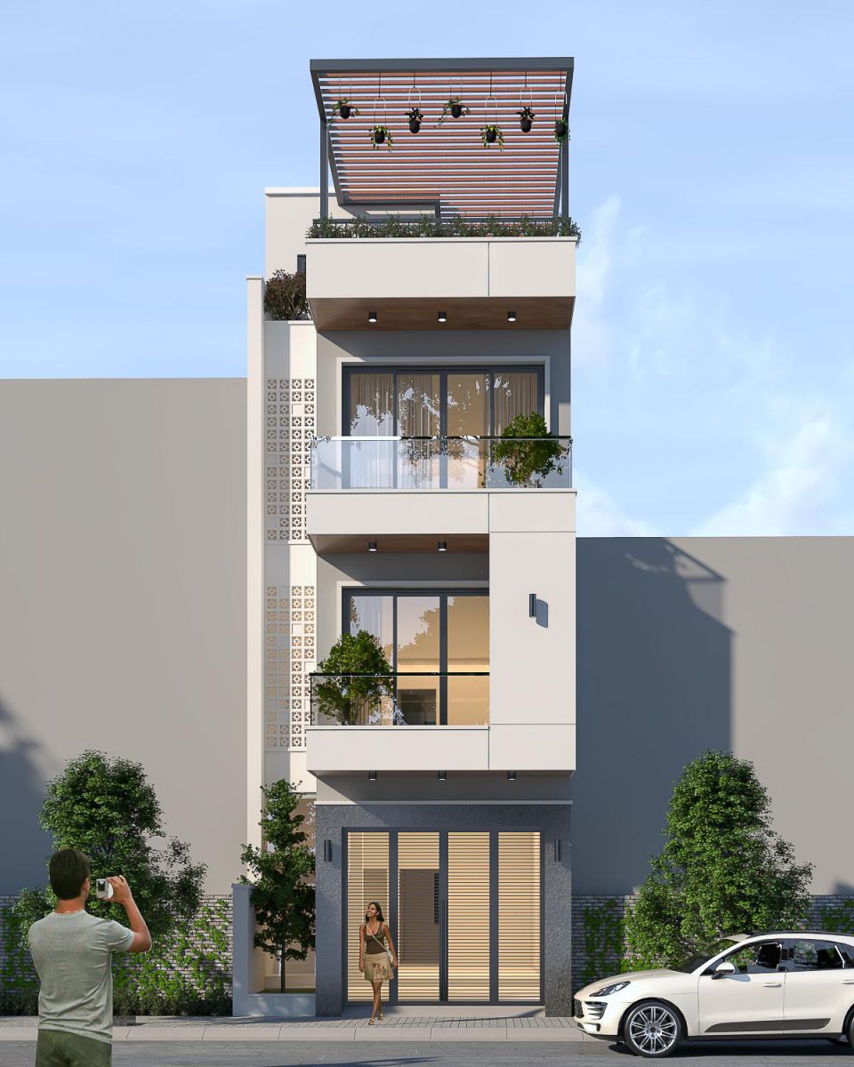 mẫu nhà 3 tầng chi phí xây rẻ